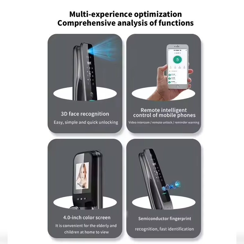 HX5 Smart Door Lock 3D Face Re - огляд і ціна Home Security Wifi Camera