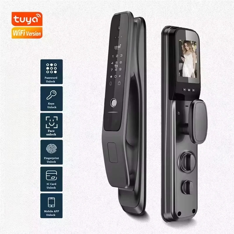 HX5 Smart Door Lock 3D Face Re - огляд і ціна Home Security Wifi Camera