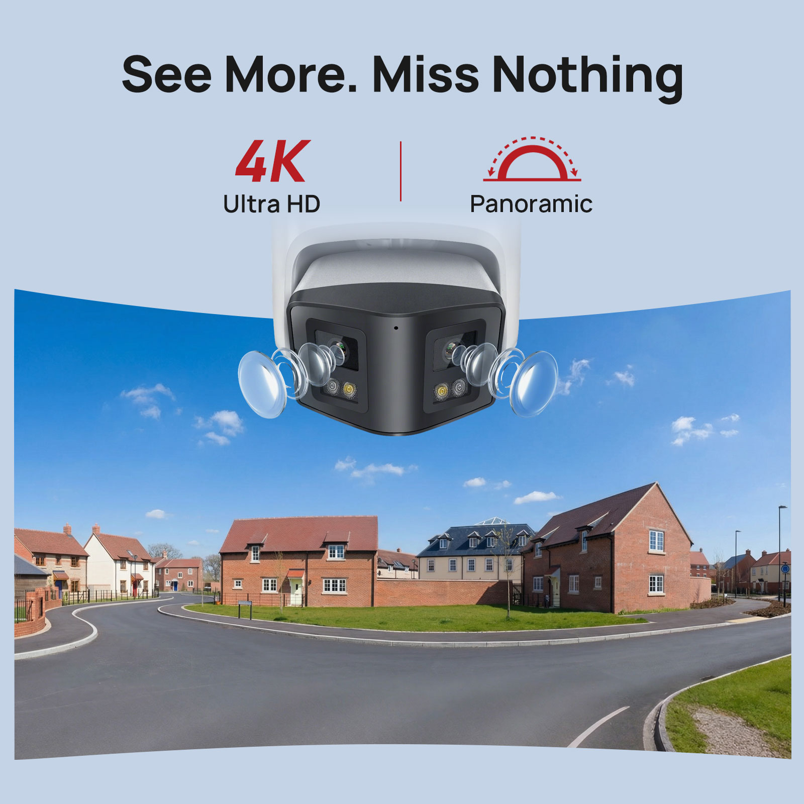 Vikylin Panoramic 4/8MP Dual L - огляд і ціна Home Security System Hikvision