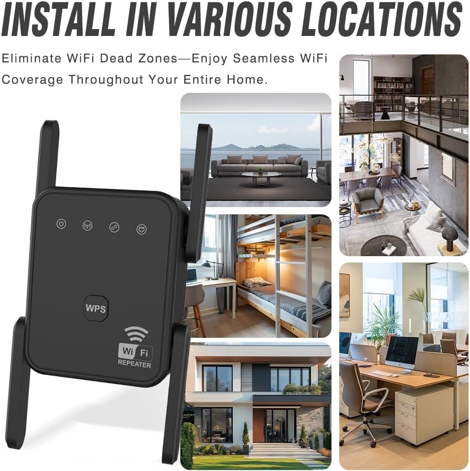 2026 New WiFi Repeater 300Mbps - огляд і ціна Home Security Outdoor