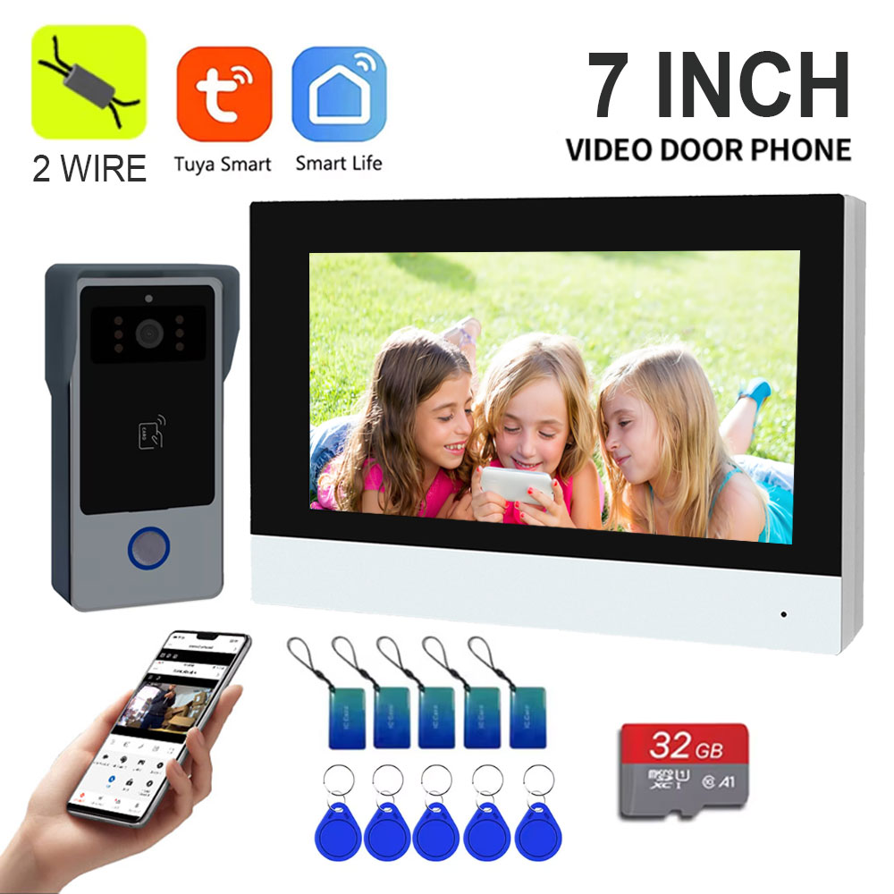 2 Wires Smart Home Tuya Wifi 1 - огляд і ціна Home Security Cameras Uk