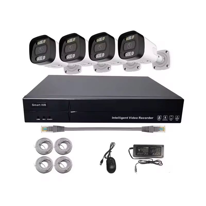 4K PoE Security Camera System  - огляд і ціна Home Security Kit With Camera
