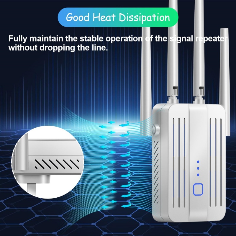 WiFi Repeater Extender 1200Mbp - огляд і ціна Home Security And Internet