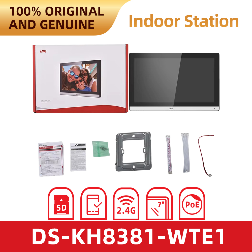 Hikvision DS-KH8381-WTE1 7 Inc - огляд і ціна Home Security System Hikvision