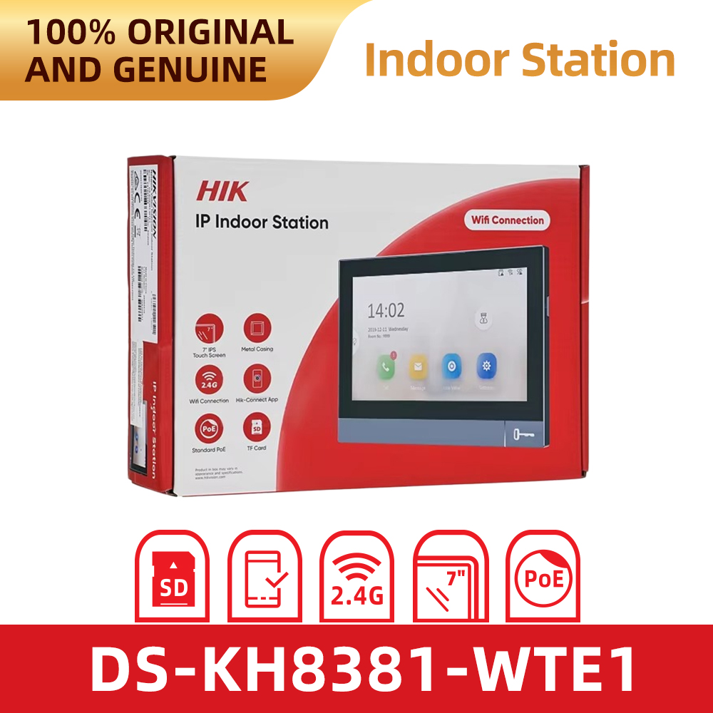 Hikvision DS-KH8381-WTE1 7 Inc - огляд і ціна Home Security System Hikvision