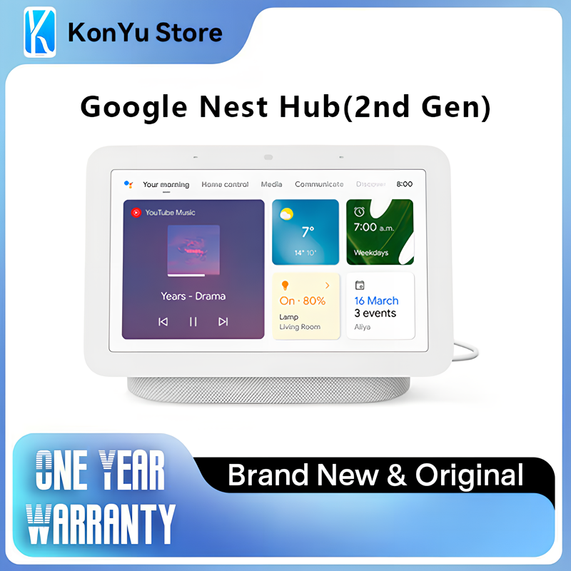 Original Google NEST HUB (2ND  - огляд і ціна Google Speaker Nest Hub