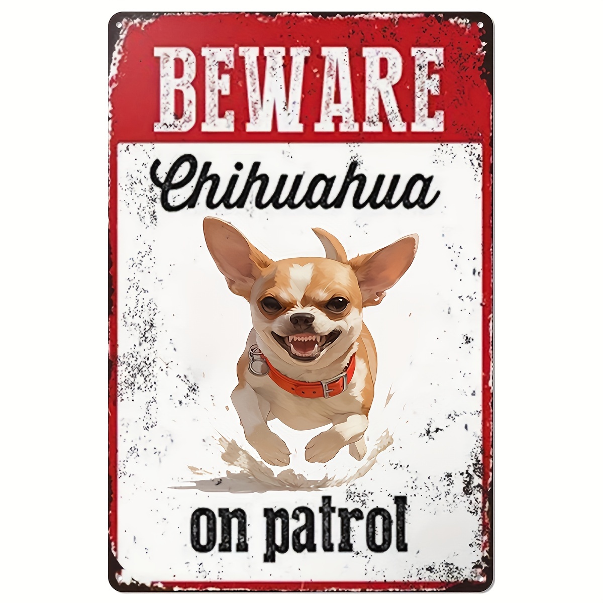 Beware of Chihuahua on Patrol  - огляд і ціна Home Security Outdoor