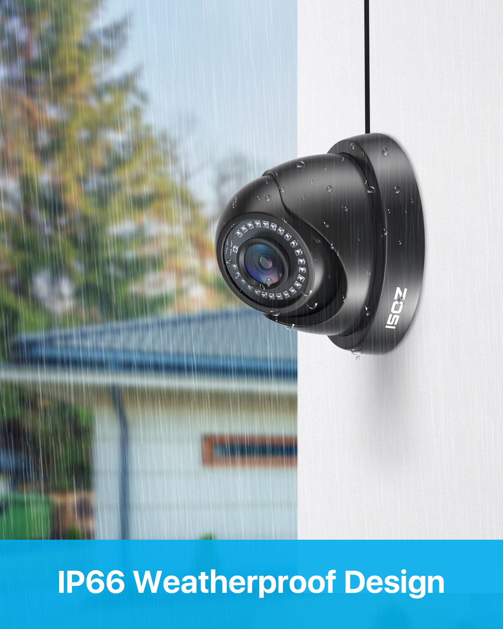 ZOSI 2.0MP HD 1080P CCTV Secur - огляд і ціна Home Security Kit With Camera