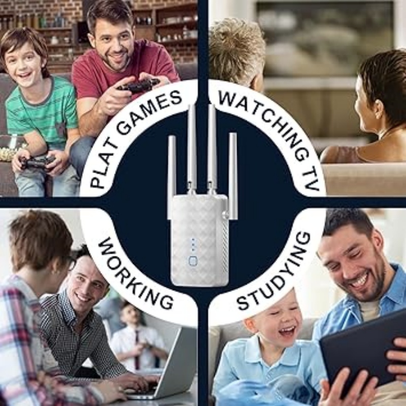 1200Mbps WiFi Repeater Dual Ba - огляд і ціна Home Security And Internet