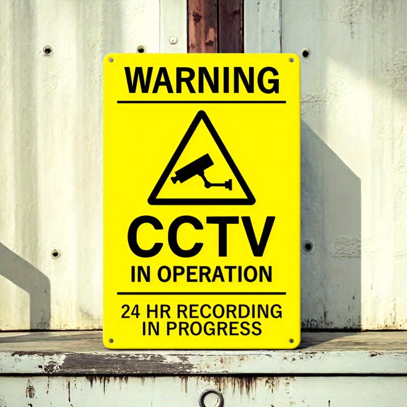 Vintage Style Metal CCTV Warni - огляд і ціна Home Security Outdoor