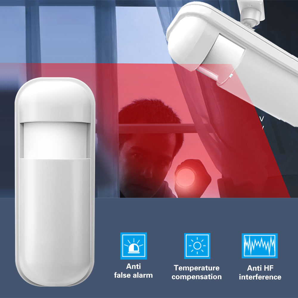 433MHz Motion Sensor Wireless  - огляд і ціна Home Security Systems Wireless