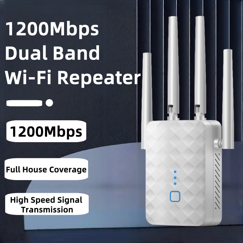 1200Mbps WiFi Repeater Wireles - огляд і ціна Home Security And Internet