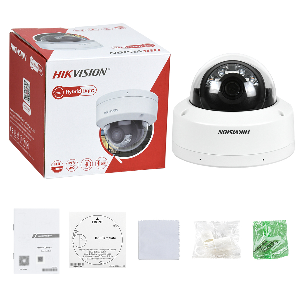Hikvison H.265+ 8MP POE IP Sec - огляд і ціна Home Security System Hikvision