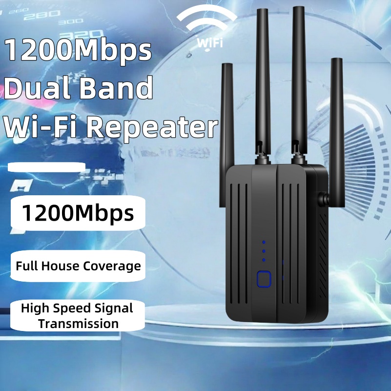 WiFi Repeater Extender 1200Mbp - огляд і ціна Home Security And Internet