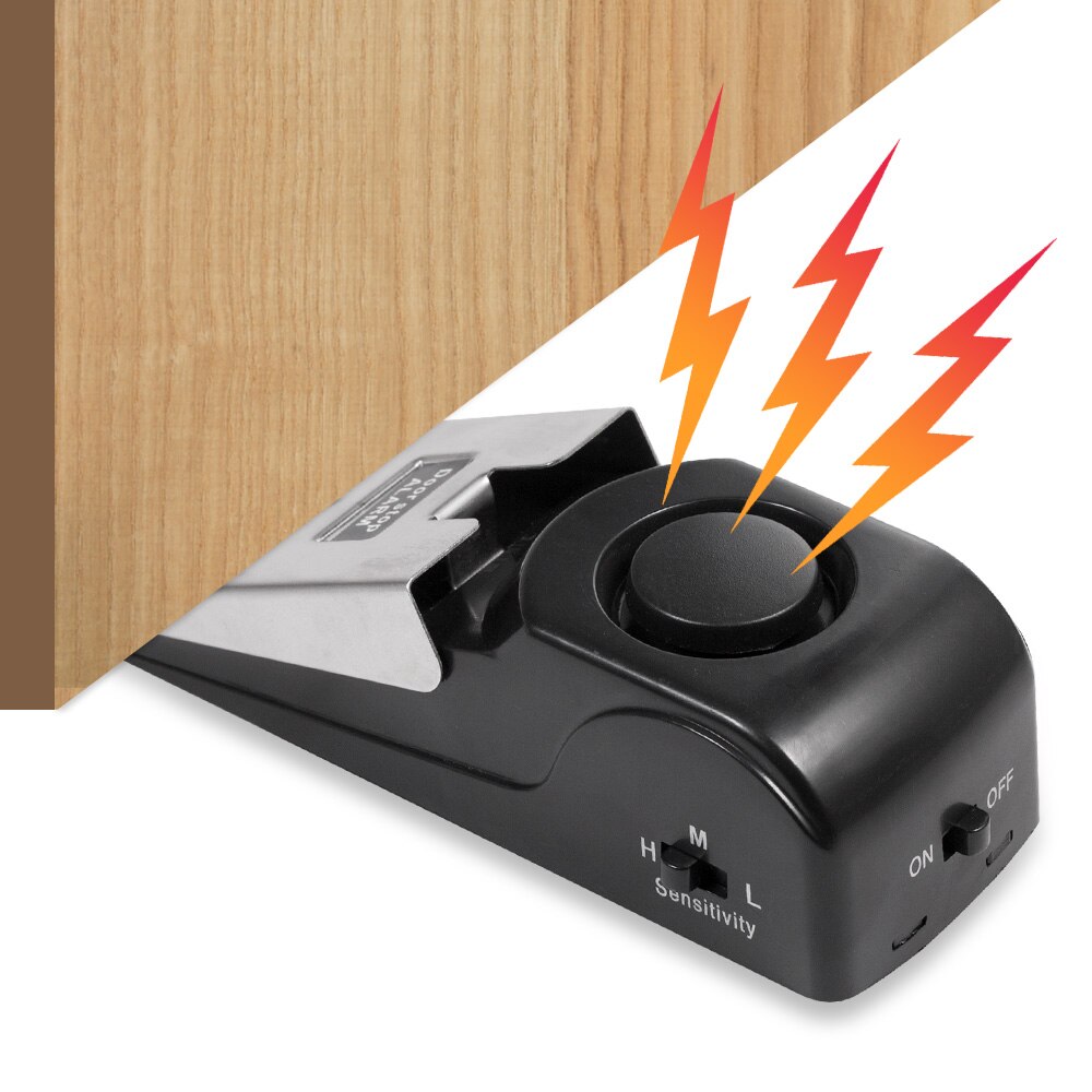 Wireless Door Stop Alarm Syste - огляд і ціна Home Security Systems Wireless
