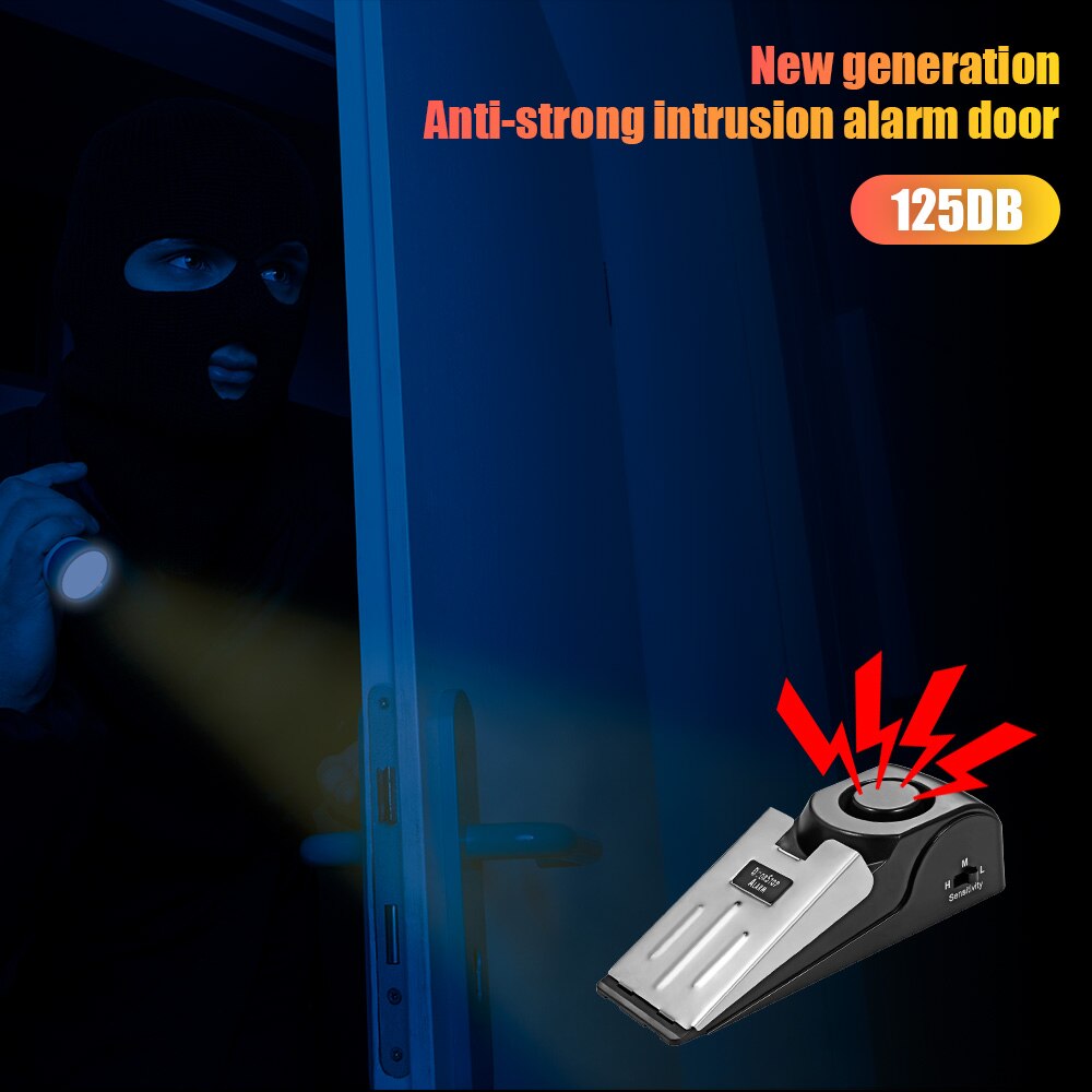 Wireless Door Stop Alarm Syste - огляд і ціна Home Security Systems Wireless