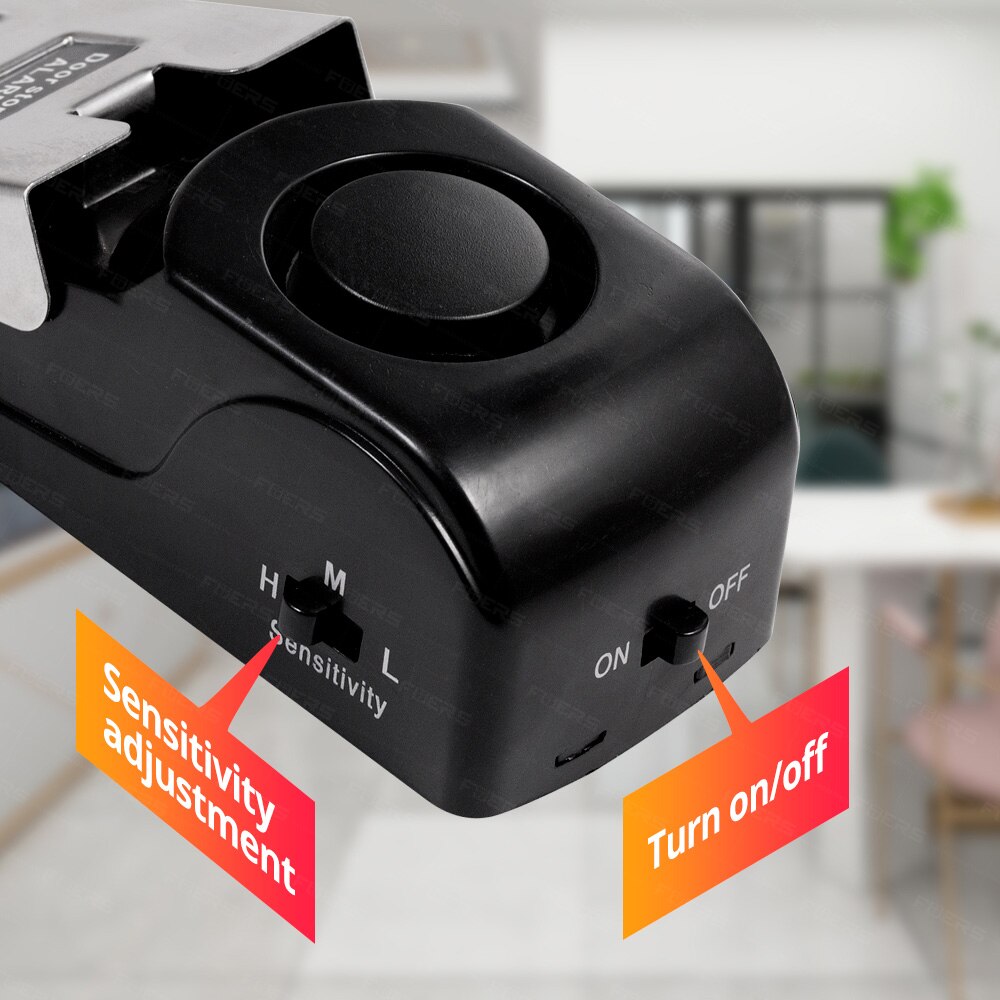 Wireless Door Stop Alarm Syste - огляд і ціна Home Security Systems Wireless