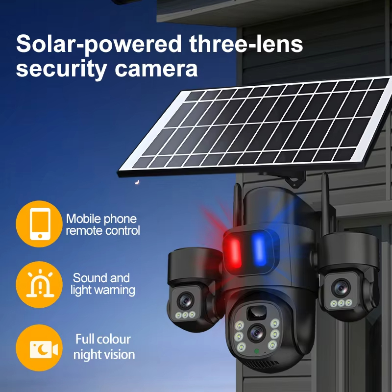 WIFI Solar PTZ Camera Outdoor  - огляд і ціна Home Security Wifi Camera