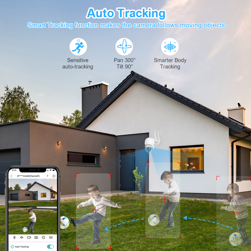 Smar 3MP Wireless CCTV Securit - огляд і ціна Home Security Kit With Camera